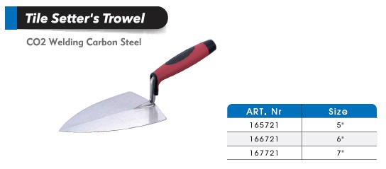Tile Setter’s Trowels / Cement Tools